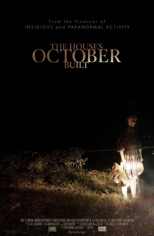 1000 piece jigsaw puzzle for the movie poster: The Houses October Built (2014)