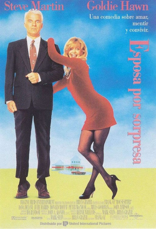 1000 piece jigsaw puzzle for the movie poster: Housesitter (1992) ver2