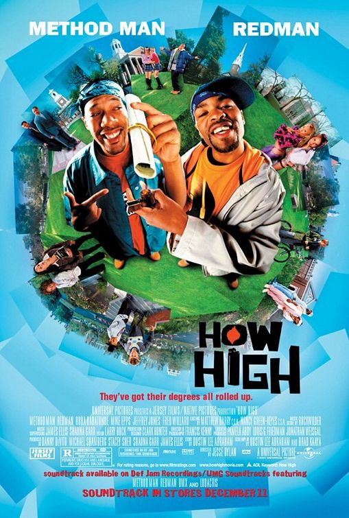 the movie poster: How High (2001) ver1