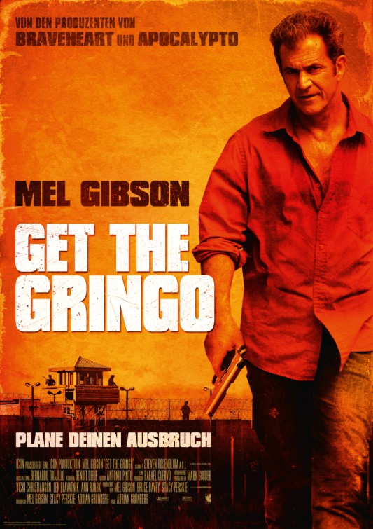 1000 piece jigsaw puzzle for the movie poster: Get the Gringo (2012) ver5
