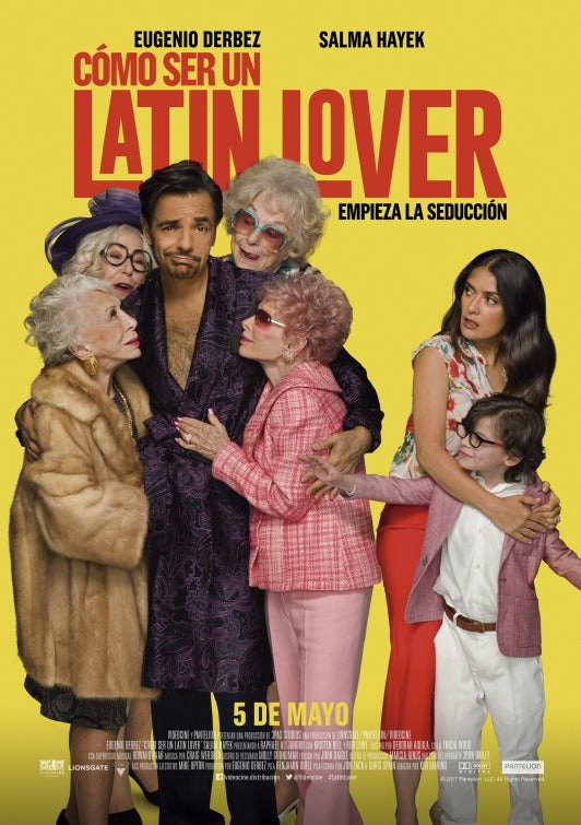1000 piece jigsaw puzzle for the movie poster: How to Be a Latin Lover (2017) ver5