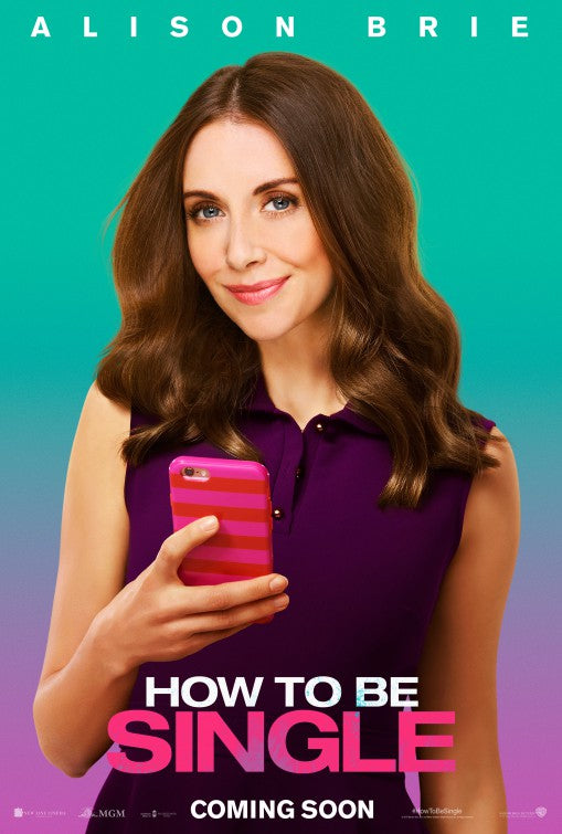 1000 piece jigsaw puzzle for the movie poster: How to Be Single (2016) ver2