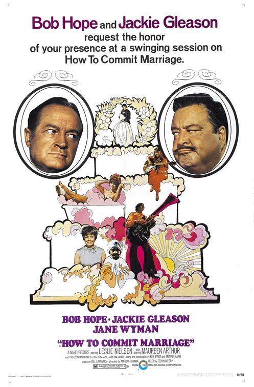 the movie poster: How to Commit Marriage (1969)