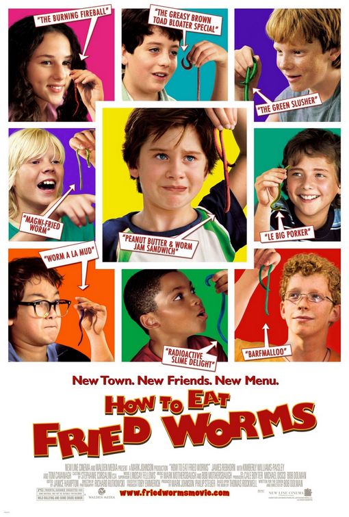 the movie poster: How to Eat Fried Worms (2006)