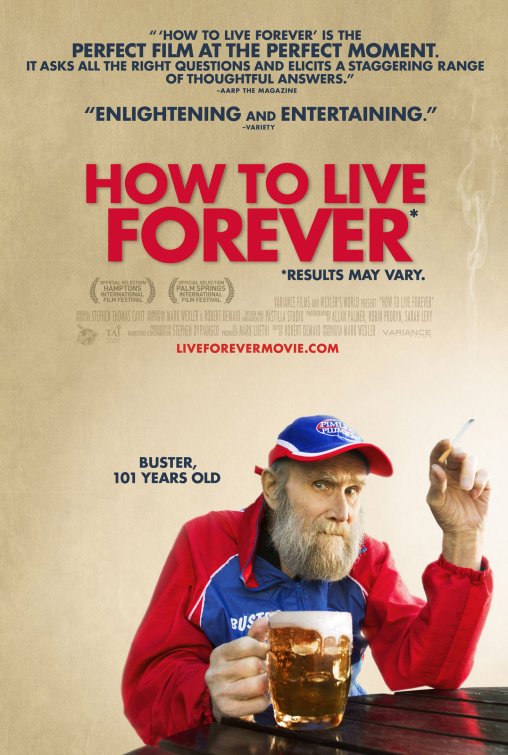 1000 piece jigsaw puzzle for the movie poster: How to Live Forever (2011)