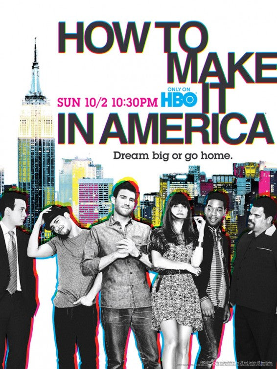 1000 piece jigsaw puzzle for tv poster: How to Make It in America, ver8