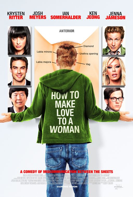 1000 piece jigsaw puzzle for the movie poster: How to Make Love to a Woman (2010)
