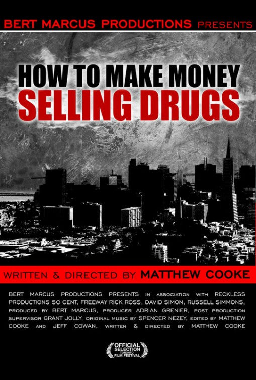 1000 piece jigsaw puzzle for the movie poster: How to Make Money Selling Drugs (2013)