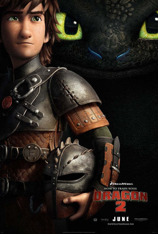 1000 piece jigsaw puzzle for the movie poster: How to Train Your Dragon 2 (2014)