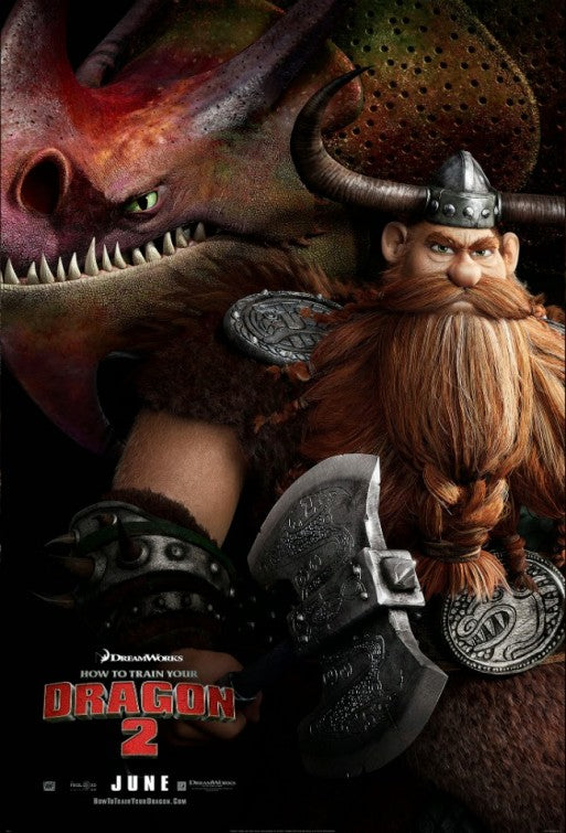1000 piece jigsaw puzzle for the movie poster: How to Train Your Dragon 2 (2014) ver10