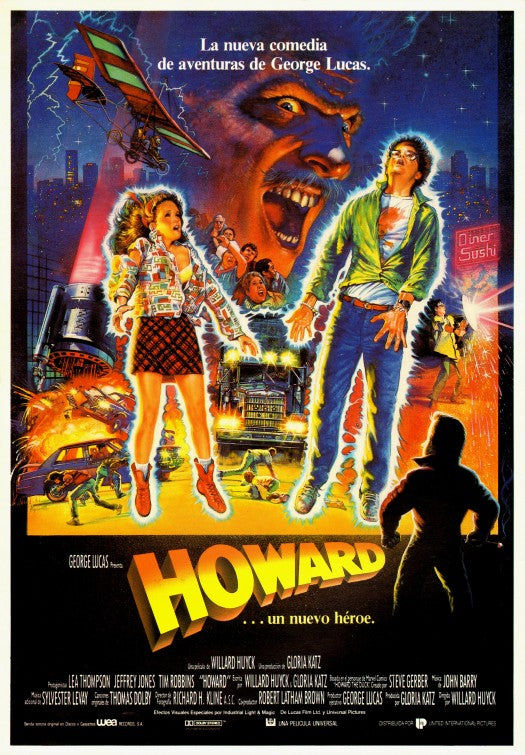 the movie poster: Howard the Duck (1986) ver3