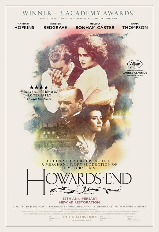 1000 piece jigsaw puzzle for the movie poster: Howards End (1992) ver2