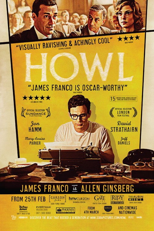 1000 piece jigsaw puzzle for the movie poster: Howl (2010) ver5