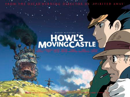 the movie poster: Howl's Moving Castle (2005) ver2