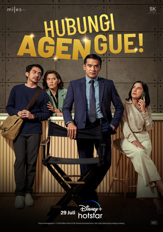 1000 piece jigsaw puzzle for tv poster: Hubungi Agen Gue!