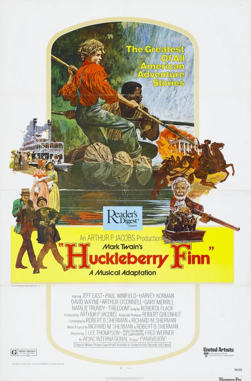 the movie poster: Huckleberry Finn (1974)