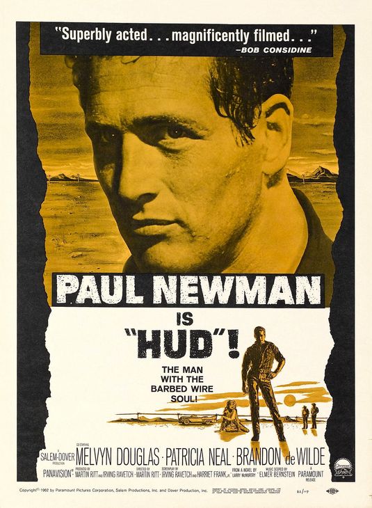 the movie poster: Hud (1963) ver3