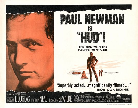 the movie poster: Hud (1963) ver4