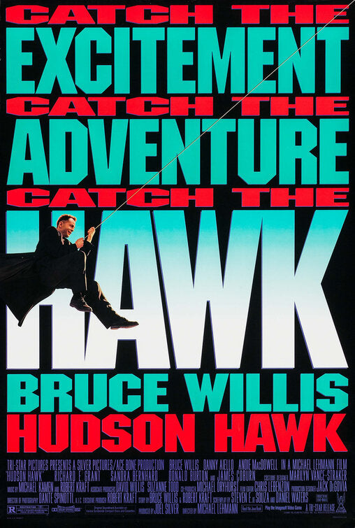 the movie poster: Hudson Hawk (1991) ver2