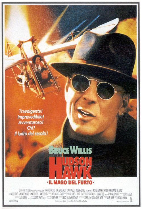 the movie poster: Hudson Hawk (1991) ver3