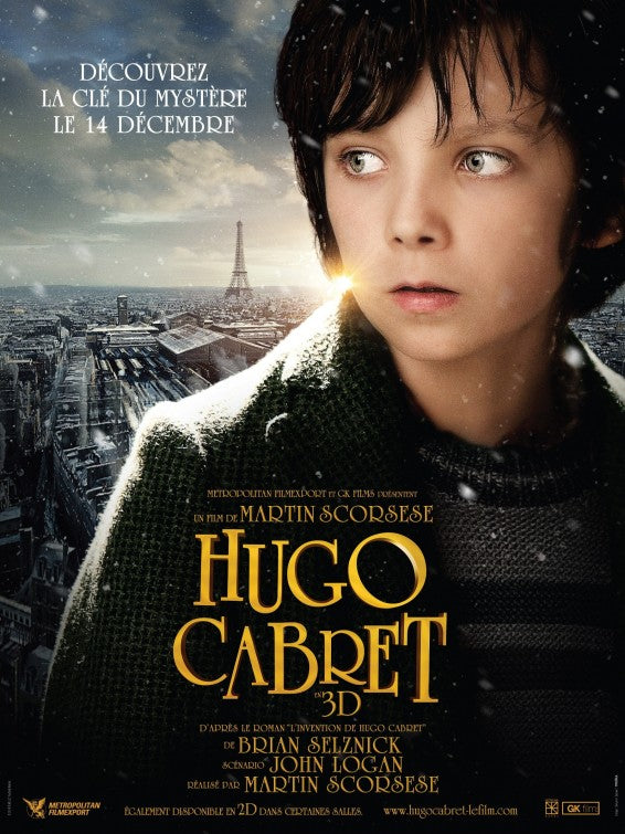 1000 piece jigsaw puzzle for the movie poster: Hugo (2011) ver2