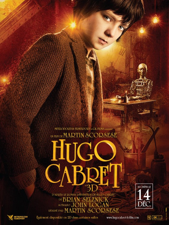 1000 piece jigsaw puzzle for the movie poster: Hugo (2011) ver4