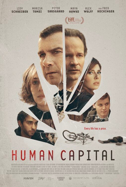 1000 piece jigsaw puzzle for the movie poster: Human Capital (2020)