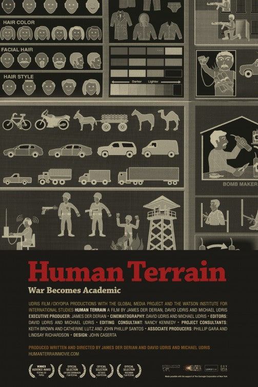 1000 piece jigsaw puzzle for the movie poster: Human Terrain (2010)