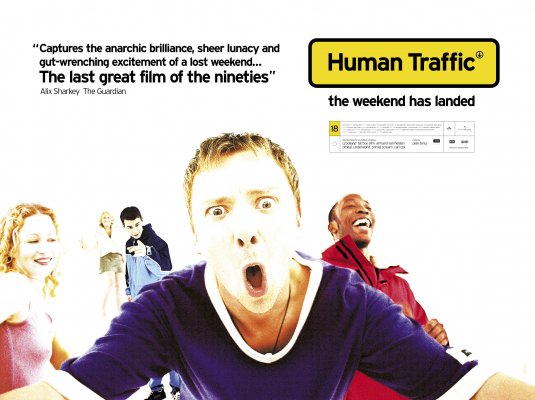 1000 piece jigsaw puzzle for the movie poster: Human Traffic (2000)