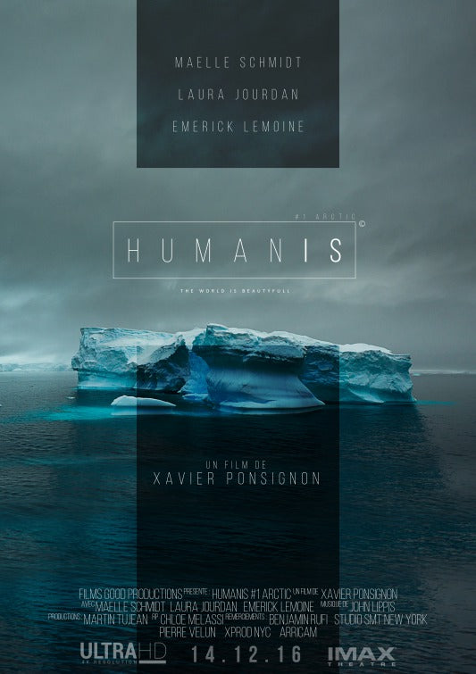 1000 piece jigsaw puzzle for the movie poster: Humanis, Artctic Adventure (2017)