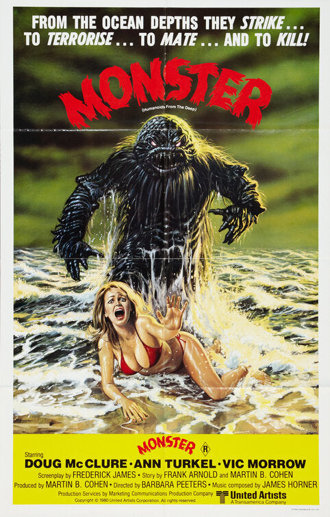 the movie poster: Humanoids from the Deep (aka Monster) (1980)