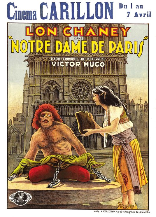 the movie poster: The Hunchback of Notre Dame (1923) ver2