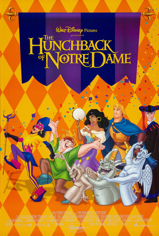 the movie poster: The Hunchback Of Notre Dame (1996) ver3
