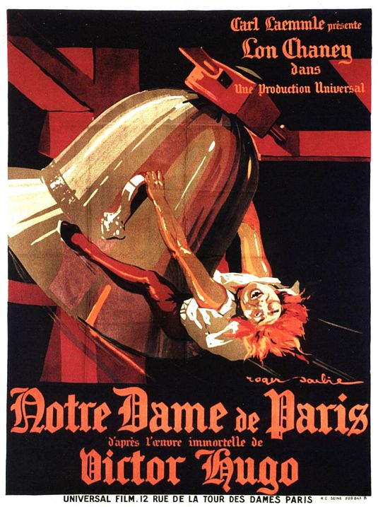 the movie poster: The Hunchback of Notre Dame (1923) ver3