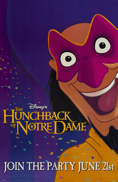 the movie poster: The Hunchback Of Notre Dame (1996) ver4