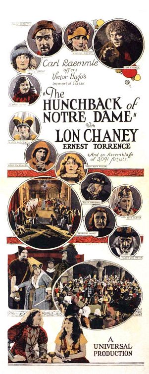 the movie poster: The Hunchback of Notre Dame (1923) ver4