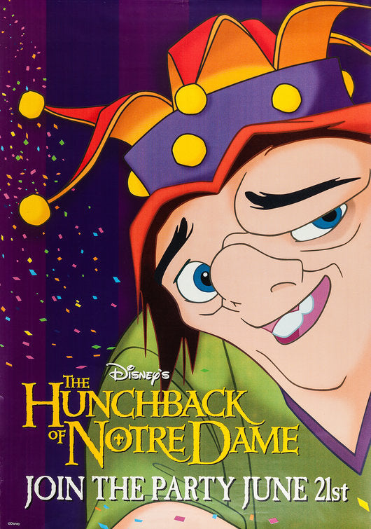 1000 piece jigsaw puzzle for the movie poster: The Hunchback Of Notre Dame (1996) ver6
