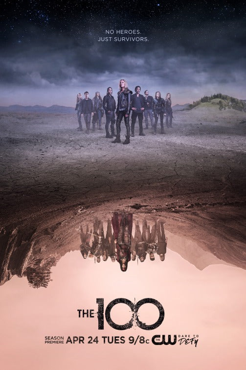 1000 piece jigsaw puzzle for tv poster: The 100, ver11