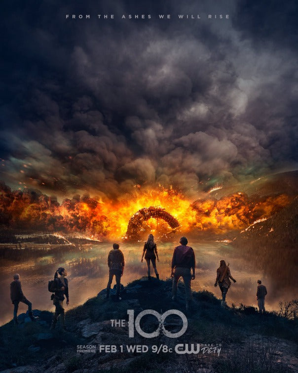 1000 piece jigsaw puzzle for tv poster: The 100, ver6