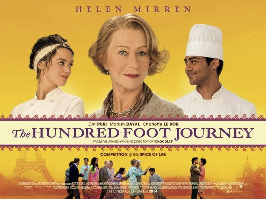 1000 piece jigsaw puzzle for the movie poster: The Hundred-Foot Journey (2014) ver6