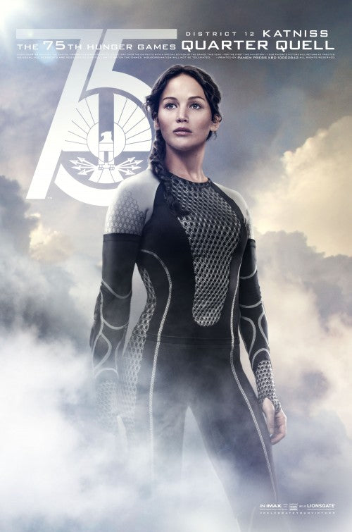 1000 piece jigsaw puzzle for the movie poster: The Hunger Games: Catching Fire (2013) ver16