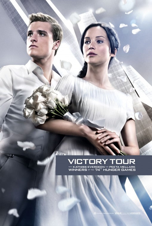 1000 piece jigsaw puzzle for the movie poster: The Hunger Games: Catching Fire (2013) ver3