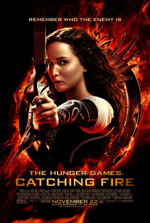 1000 piece jigsaw puzzle for the movie poster: The Hunger Games: Catching Fire (2013) ver32