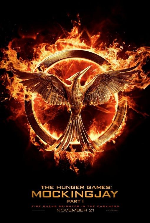 1000 piece jigsaw puzzle for the movie poster: The Hunger Games: Mockingjay - Part 1 (2014)
