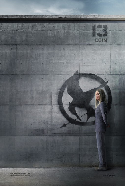 1000 piece jigsaw puzzle for the movie poster: The Hunger Games: Mockingjay - Part 1 (2014) ver16