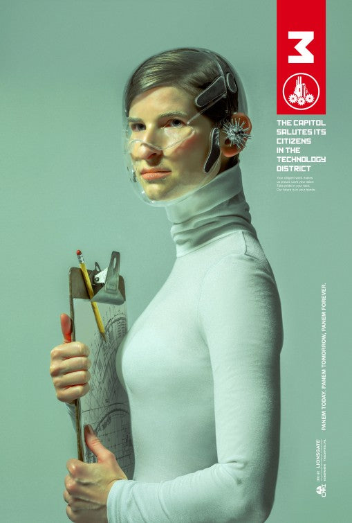 1000 piece jigsaw puzzle for the movie poster: The Hunger Games: Mockingjay - Part 1 (2014) ver2