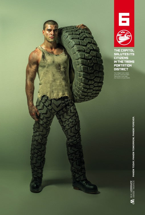 1000 piece jigsaw puzzle for the movie poster: The Hunger Games: Mockingjay - Part 1 (2014) ver4