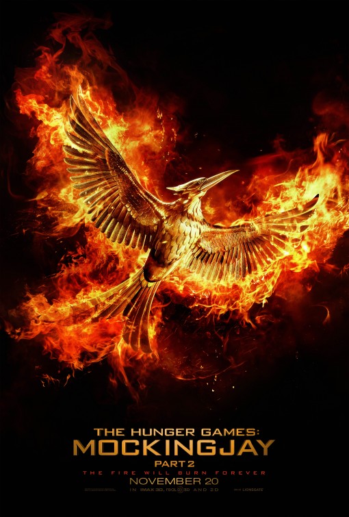 1000 piece jigsaw puzzle for the movie poster: The Hunger Games: Mockingjay - Part 2 (2015)