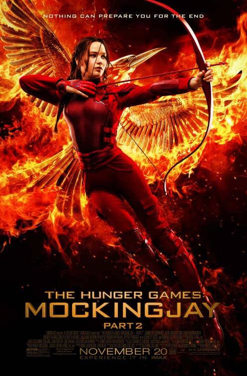 1000 piece jigsaw puzzle for the movie poster: The Hunger Games: Mockingjay - Part 2 (2015) ver21