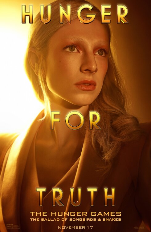 1000 piece jigsaw puzzle for the movie poster: The Hunger Games: The Ballad of Songbirds and Snakes (2023) ver21